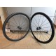 Paire de roues carbone Storm 38mm 25 de large boyaux DT Swiss 350
